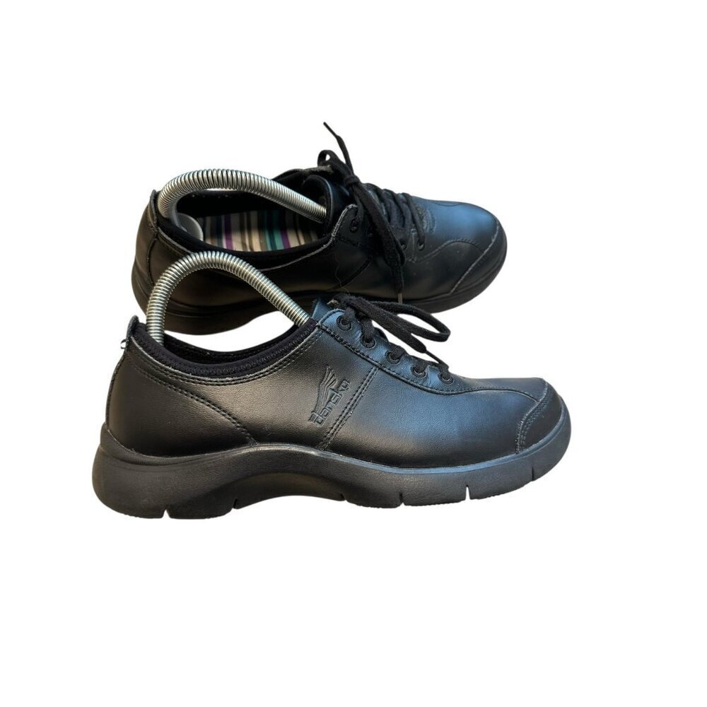 Dansko Elise Black Leather Oxford Work Shoe Women’s Size EU 38 (US 7.5-8)